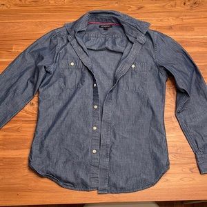 Banana Republic button down denim shirt size S